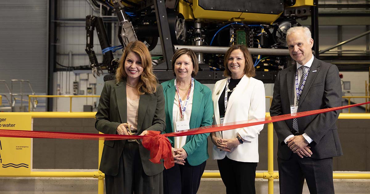 The official opening of SMD’s new facility, SMD Tech Works. (Image credit: SMD)
